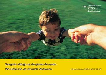 Landeshauptstadt München, Kampagne gegen Gewalt in der Familie