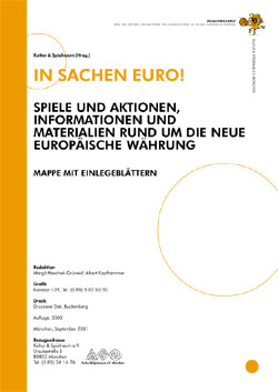 Kultur und Spielraum, Euro-Spielheft, Innenseite