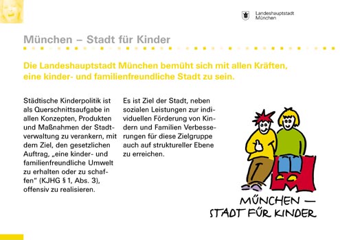 Landeshauptstadt München, Präsentationsfolien: Spielen in München