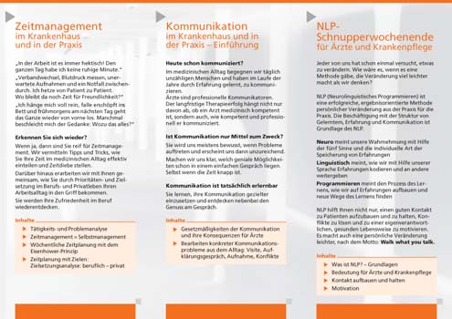 Falter, Kommunikationstraining, Innenseite