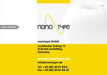 Umzugskarte, Rückseite